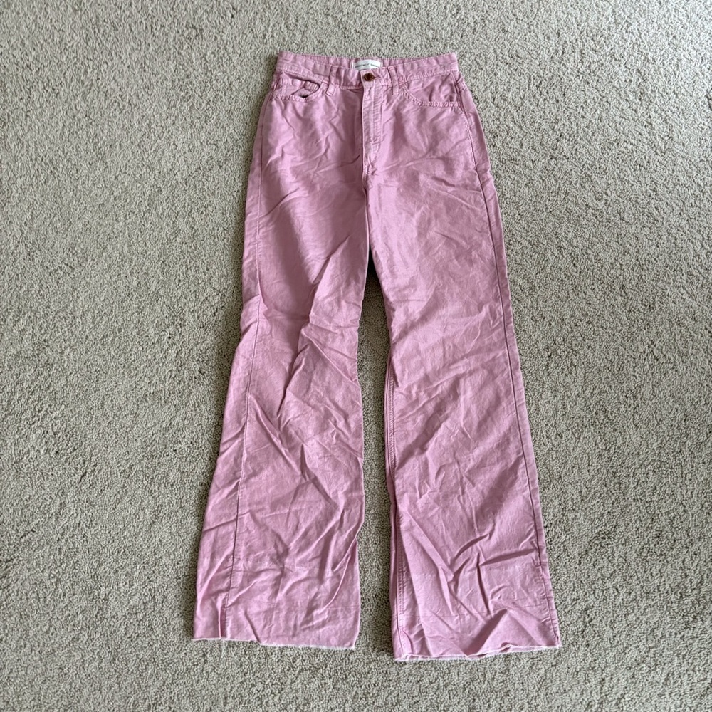 Articles of Society high waisted pink pants